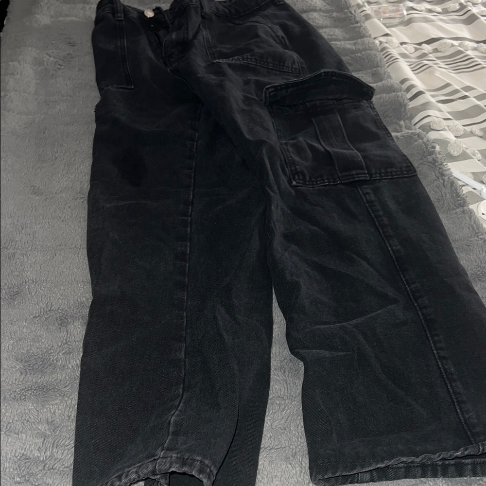 Women’s Black Cargo Pants